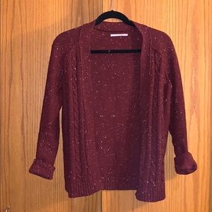 Cozy maroon sweater